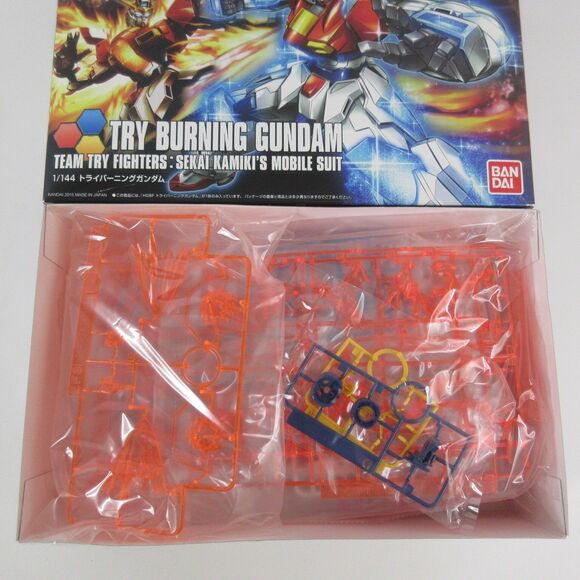Bandai TRY BURNING GUNDAM Mobile Suit 1/144 HGBF 028 Model Kit - Picture 3 of 7